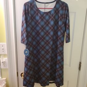 Charlie's Project small plaid Charley dress
